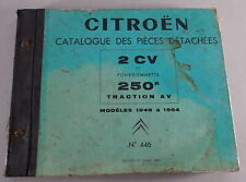 Teilekatalog citroen 250k gebraucht kaufen  Jever