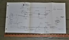 VTG 1963 Willys Jeep FC170 PTO Installation 923931 Mechanical Drawing for sale  Shipping to Canada