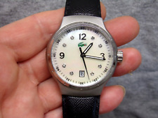 Relógio masculino LACOSTE resistente à água com bateria nova - Funciona muito bem! comprar usado  Enviando para Brazil