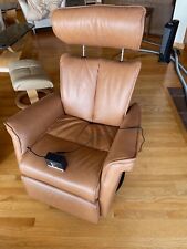 reclining leather real chair for sale  Oak Harbor