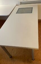 Schreibtisch weiß 150x75cm gebraucht kaufen  Gelnhausen
