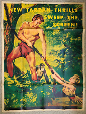 Tarzan's Hidden Jungle ?pôster de filme original alterado 54 x 41 Gordon Scott 1955 comprar usado  Enviando para Brazil