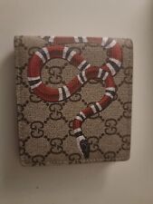 Gucci snakeskin wallet for sale  MITCHAM