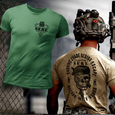 Camiseta Forças Especiais SERE Operações Especiais Militares Combate Escola de Sobrevivência comprar usado  Enviando para Brazil