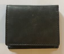 Black leather bifold for sale  UK