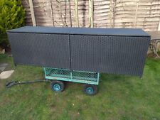 Rattan garden storage for sale  RAYLEIGH