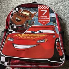 Mochila McQueen Lightning para niños de Disney Cars, usado segunda mano  Embacar hacia Mexico