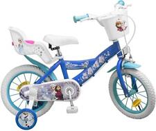 Używany, Rower dziecięcy Pik&Roll VE-VE-FR-14-01-S Frozen rower dziecięcy z kołami podporowymi 14" niebieski na sprzedaż  Wysyłka do Poland