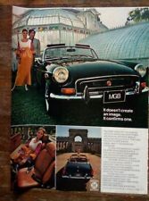1972 MGB anúncio impresso não cria uma imagem que confirma uma comprar usado  Enviando para Brazil