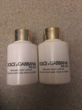 dolce gabbana body lotion for sale  REDRUTH