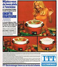 1977 publicite advertising d'occasion  Expédié en Belgium