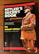 Livro Secreto de Hitler por Adolf Hitler com introdução por Telford Taylor, PB, 1983 comprar usado  Enviando para Brazil