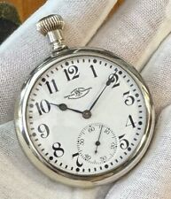 antique railroad pocket watches for sale  Rockford