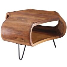 Massiver Couchtisch 55x55x38 cm Sheesham Wohnzimmertisch Holz Tisch Wohnzimmer, gebraucht gebraucht kaufen  Kümmersbruck