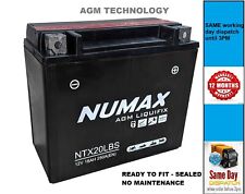 Bateria NUMAX YTX20LBS QUADZILLA / CFMOTO 500ES QUAD ATV - Selada e ativada comprar usado  Enviando para Brazil