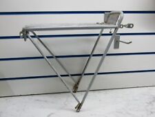 Rear Carrier Pannier Cargo Rack 26"  700c  mountain bike c5 silver steel, used for sale  Shipping to South Africa
