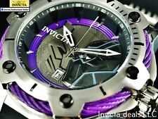 Invicta 52mm BOLT Marvel Black Panther relógio masculino edição limitada tom roxo/prata comprar usado  Enviando para Brazil