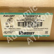 Novo plugue modular de terminação PANDUIT FP6X88MTG-X / FP6X88MTGX Cat6A comprar usado  Enviando para Brazil