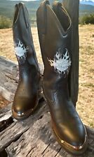 Womens Harley Davidson boots size 6.5 Silver Color Metal On Toes And Heels New, used for sale  Shipping to South Africa