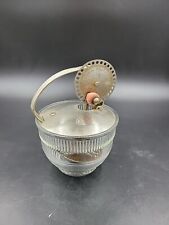 Antique Vtg Androck Kitchen Egg Mayo Beater Mixer Glass Jar Bowl 1/2 Cup USA for sale  Shipping to South Africa