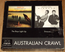 AUSTRALIAN CRAWL *OZ LTD. ED. Caixa de 2 CD - THE BOYS LIGHT UP / SIROCCO 2005 MUITO BOM ESTADO+, usado comprar usado  Enviando para Brazil