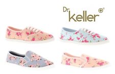 Dr Keller Floral Summer Pumps Shoes Ladies Casual Trainers Uk Size 3-8 for sale  Shipping to South Africa