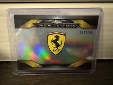 2023 Topps Cromado Fórmula 1 F1 Scuderia Ferrari Constructor's Crest #147/199, usado segunda mano  Embacar hacia Argentina