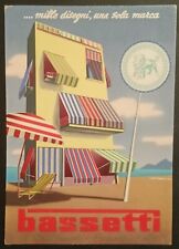 Cartolina pubblicitaria basset usato  Porto Viro