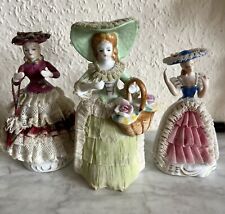Vintage porcelain lady for sale  WHITBY
