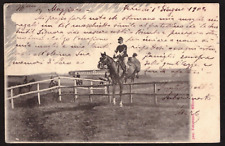 Cartolina scuola cavalleria usato  Genova
