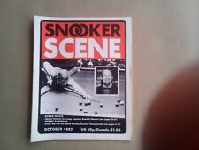 Snooker scene october for sale  SCARBOROUGH