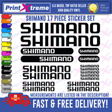 Shimano stickers decals for sale  Shipping to Ireland