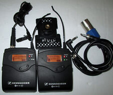 Transmissor e receptor sem fio microfone SENNHEISER SK100 G3, EK100 G3 banda G ME-2 Lav comprar usado  Enviando para Brazil