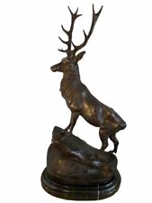 Vintage bronze stag for sale  STOKE-ON-TRENT