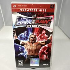 WWE Smackdown vs. Raw 2007 (Sony PSP, Playstation Portable) Case And Manual Only for sale  Shipping to South Africa