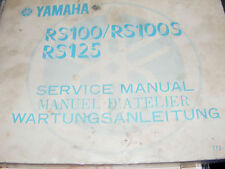 Yamaha rs100 rs100s for sale  ASHFORD