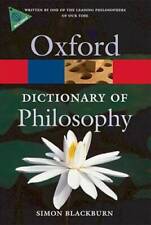 Oxford dictionary philosophy for sale  Montgomery