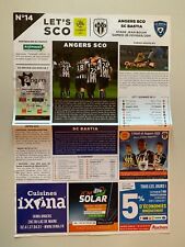 Programme angers sco d'occasion  France