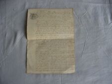 Ancien document 1901 d'occasion  Lorgues