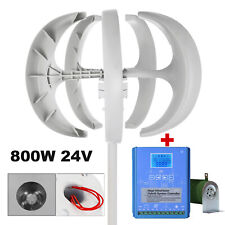 800W Wind Turbine Wind Generator + 24V 1200W Wind & Solar MPPT Hybrid Charge Controller, used for sale  Shipping to South Africa
