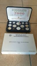 Usato, Serie Divisionale di monete / coin ITALIA, conservazione PROOF - Anno 2000 usato  Vertemate Con Minoprio