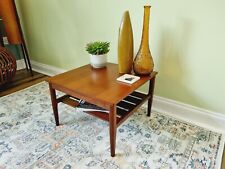 Mid-Century Teak Low Coffee Table Myer Side Table Scandi Danish Style Vintage  for sale  Shipping to South Africa