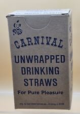 Vintage carnival straws for sale  Olathe