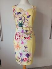 Lipsy yellow floral for sale  BISHOP AUCKLAND