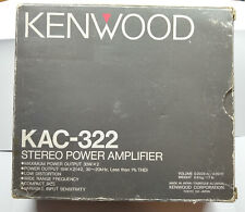 Kenwood kac 322 for sale  Westfield