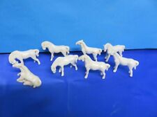 Eight white miniature for sale  Shipping to Ireland