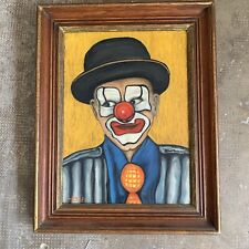 Tableau clown toile d'occasion  Perpignan-