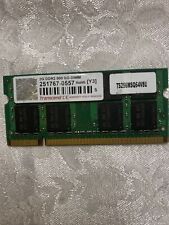 Módulo de memória para laptop/notebook Transcend 2GB DDR2 800 SO-DIMM (800MHz) comprar usado  Enviando para Brazil