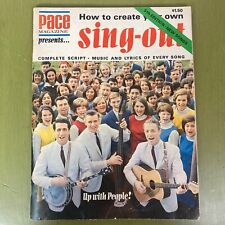 Sing songbook script for sale  Milwaukee
