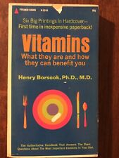 Vitaminas: qué son y cómo pueden beneficiarte por Borsook, Henry segunda mano  Embacar hacia Argentina